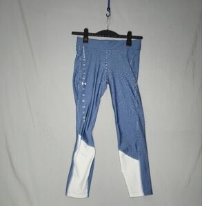 Under Armour Compressuon Blue And White Leggings Size M